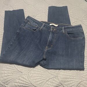 Levi's Women's Skinny Jeans - Dark Blue